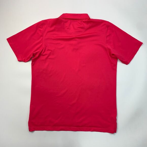 Fairway Greene Tech Polo Shirt Mens L Large Pink Stretch Performance Golf - Picture 3 of 10